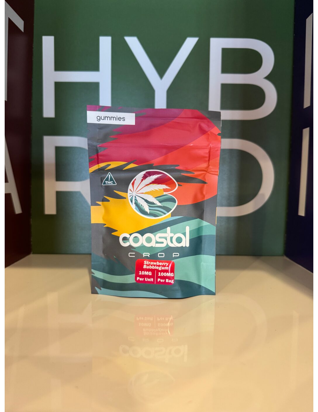 Coastal Crop - Strawberry Bubblegum Gummies 100MG