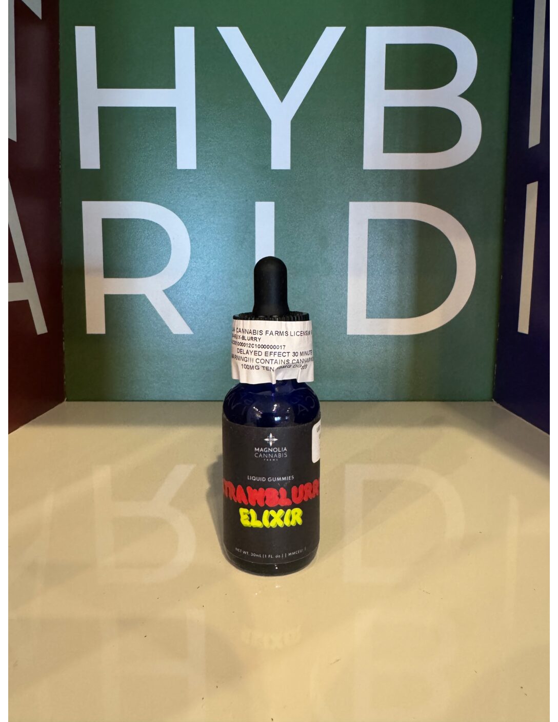 Magnolia Cannabis - Strawblurry Elixir 100MG