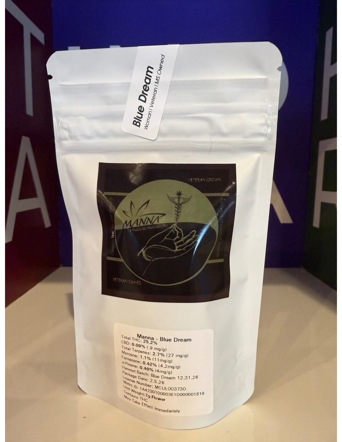 Manna- Blue Dream 7g