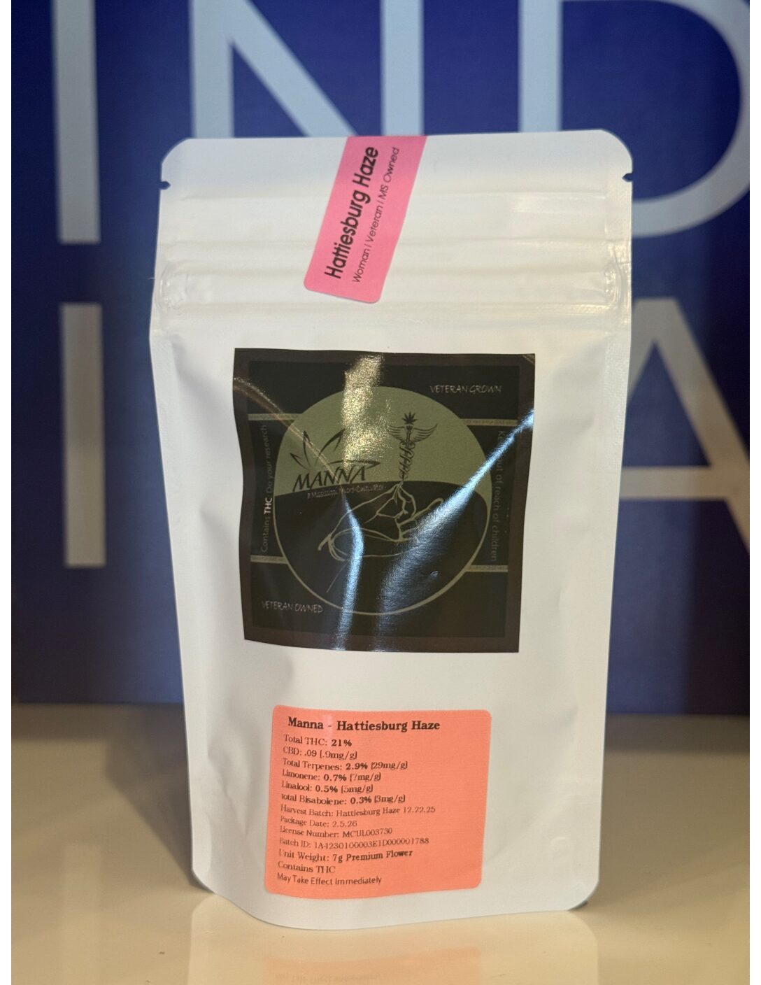 Manna- Hattiesburg Haze 7g