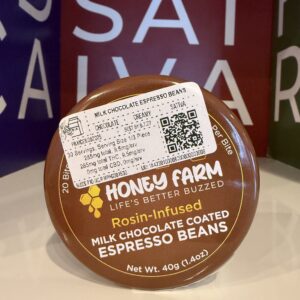 Honey Farm - Rosin-Infused Milk Chocolate Espresso Beans