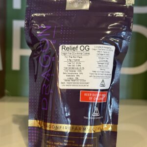 Dragon Fire- Relief OG 3.5g PR
